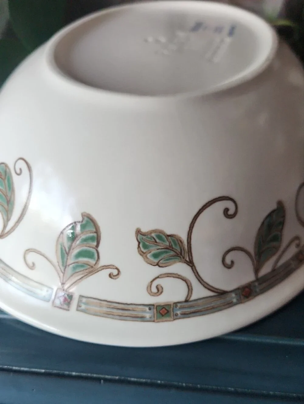 Pfaltzgraff Mission Flower Large Serving Bowl In Excellent Condition